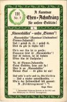 IR. Nr. 7. / WWI Austro-Hungarian K.u.K. and German military, 7th Infantry Regiment, Carinthian (Kärnten) song (EK)