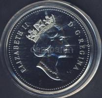 Kanada 1994. 1$ Ag "Szánhúzó kutyák" T:PL