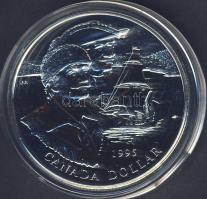 Kanada 1995. 1$ Ag "Hudson öböl" T:PL