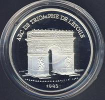 Franciaország 1993. 100Fr/15Ecu Ag "Diadalív" T:PP