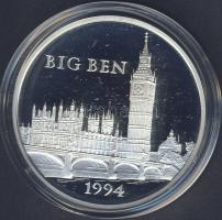 Franciaország 1994. 100Fr/15Ecu Ag "Big Ben" T:PP