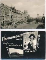 26 db MODERN képeslap: magyar városok, motívumok / 26 modern postcards: Hungarian towns and motives