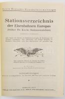 Nether, A.:Stationsverzeichnis der Eisenbahnen Europas 1929. Reprint.  / Európai vasútállomások lexi...
