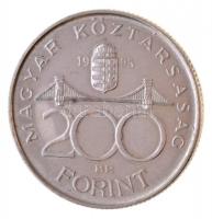 1995. 200Ft Ag "Deák" T:1-