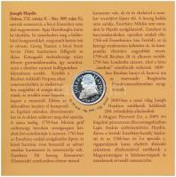 2009. 5Ft-200Ft "Haydn" (7xklf) forgalmi érme sor, benne "Joseph Haydn" Ag emlék...
