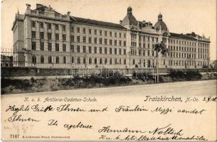 1908 Traiskirchen, K.u.K. Artillerie Cadetten Schule. K. Ledermann 7147. / Austro-Hungarian K.u.K. Military Artillery Cadet School (EK)
