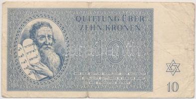 Német Harmadik Birodalom / Cseh-Morva Protektorátus / Theresienstadt gettó 1943. január 1. 10K T:III...