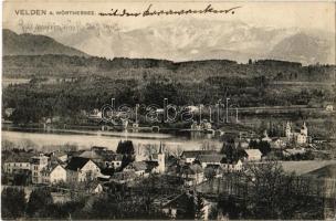 1907 Velden am Wörther See, general view. Verlag Karl Hanel No. 176. Orig. Aufn. K. Frank