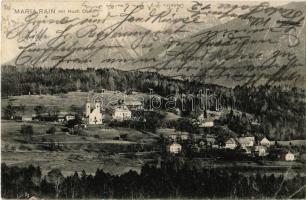 1906 Maria Rain, general view with church. Verlag Karl Hanel No. 178. Orig. Aufn. K. Frank (EK)