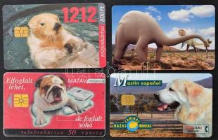 Kb. 130 db vegyes külföldi és magyar telefonkártya