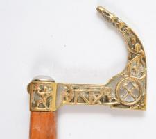 Bányász díszfokos, h: 69 cm