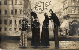1905 Ex Lex. A nagyemberek, a Magyar Színház revü előadása / Hungarian theaters revue performance