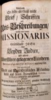 [Joseph Stöcklein]: Allerhand so Lehr- als Geist-reiche Brief, Schriften und Reis-Beschreibungen wel...