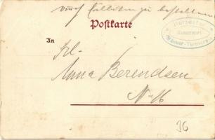 Gut Heil! Nortorfer Männer-Turnverein. Deutscher Turner-Postkarte / Nortorfer Men's Gymnastics ...