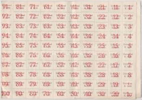 Budapest 1925. "A M. Kir. Postamesterek és Postamesteri Alkalmazottak Orsz. Nyugdíj Egyesület T...