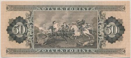 1965. 50Ft nyomdai papírránccal T:II 
Adamo F19