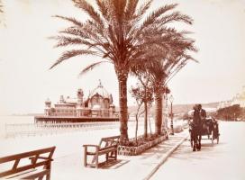 cca 1900 Nizza, és a Cote D'Azur 12 db nagyméretű fotó / 12 photos 28x22 cm