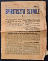 1935 A Spiritiszta szemle 1. száma, szakadásokkal
