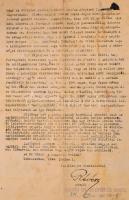 1944 Révész Imre  (1889-1867) tiszántúli református püsök körlevele a vészterhes időkben az egyház t...