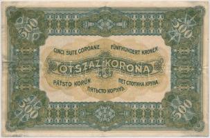 1920. 500K "Orell Füssli Zürich" "5A003 483921" T:III
Hungary 1920. 500 Korona ...