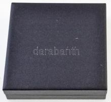 DN "Zsolnay Városszépítő Városvédő Emlékérem" eozin mázas kerámiaplakett, hátlapon jelzett...