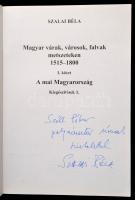 Szalai Béla: Magyar várak, városok, falvak metszeteken. 1515-1800. I. kötet: A mai Magyarország. Kie...