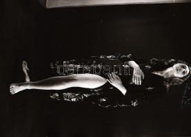 cca 1974 Báj- és csáberejük teljében, szolidan erotikus felvételek, 21 db vintage negatív + 2 db mai...