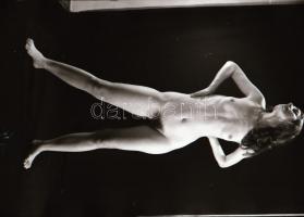 cca 1974 Báj- és csáberejük teljében, szolidan erotikus felvételek, 21 db vintage negatív + 2 db mai...