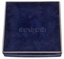 1994. "Városvédő Egyesület 1984-1994 Mohács" kétoldalas Br plakett, nehezen kiolvasható sz...