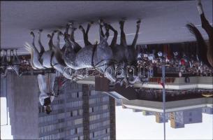 1978 és 1984 között készült kecskeméti városképek, 127 db színes, szabadon felhasználható diapozitív...