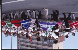 1978 és 1984 között készült kecskeméti városképek, 127 db színes, szabadon felhasználható diapozitív...