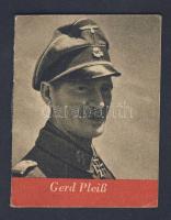 1942/43 A Wermacht Hősei: Gerd Pleiß kis ismertető füzet fotókkal 5x7cm