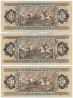 1969. 50Ft (5x) egyiken látványos papírránc T:III szép papír
Adamo F20