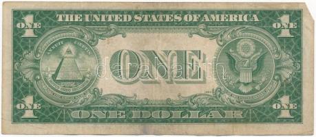 Amerikai Egyesült Államok 1934-1945. (1935A) 1$ "Silver Certificate - kisméretű" sárga pec...