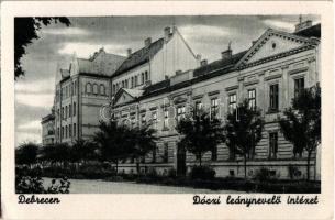 Debrecen, Dóczi (Dóczy) leánynevelő intézet (EK)