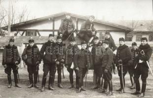 10 db I. világháborús katonákat, harcteret ábrázoló érdekes fotólap / 10 pcs WW. I. military RP card