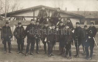 10 db I. világháborús katonákat, harcteret ábrázoló érdekes fotólap / 10 pcs WW. I. military RP card