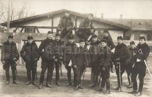 10 db I. világháborús katonákat, harcteret ábrázoló érdekes fotólap / 10 pcs WW. I. military RP card