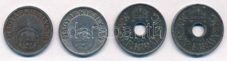 1941-1942. 10f Fe (2xklf) + 20f Fe (2x) T:2,2-