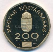 2000. 200Ft Cu-Ni-Zn "2000. évforduló / Rodin: a Gondolkodó, a Naprendszer" T:PP 
Adamo E...