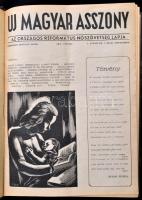 1944-1949 Uj Magyar Asszony. Az Országos Református Nőszövetség Lapjának szórványszámai, egybekötve,...