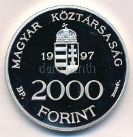 1997. 2000Ft Ag "Integráció az EU-ba-EURO I" tokban T:PP 
Adamo EM147