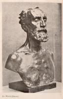 Rainer Maria Rilke: Auguste Rodin. Leipzig, 1919, Insel-Verlag. Német nyelven. Egészoldalas képekkel...