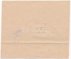 Budapest ~1950-1956. "Szabad Nép" utalvány, piros, bélyegzéssel és "SZ" perforác...