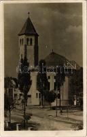1928 Budapest XIX. Kispest, Wekerletelep, Református Horthy templom. photo