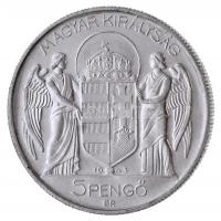 1943. 5P Al "Horthy Miklós születésének 75. évfordulója" jelöletlen Artex-veret T:1
Adamo...