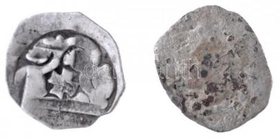 Ausztria ~1200. 2db klf bécsi pfennig Ag (0,42g/0,58g) T:2,2- Austria ~1200. 2pcs of diff Vienna Pfennig Ag coins (0,42g/0.58g) C:XF,VF