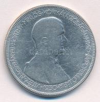 1930. 5P Ag "Horthy jobbra" T:3 Adamo P8