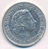 Hollandia 1960. 2 1/2G Ag Julianna T:2 Netherlands 1960. 2 1/2 Gulden Ag Juliana C:XF