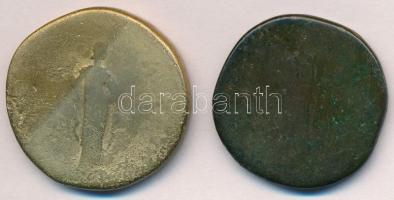 Római Birodalom 2db klf AE Sestertius T:3,3-
Roman Empire 2pcs of diff AE Sestertius coins C:F,VG